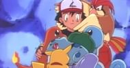 Ash is trying to warm up with his Pokemon in Snow Way Out (Image via Team Ota)